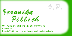 veronika pillich business card